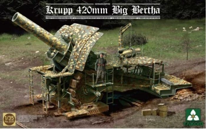 German Empire Krupp 420mm Big Bertha