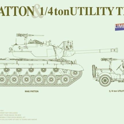 M46 Patton & 1/4 ton Utility Truck (Limited Edition)