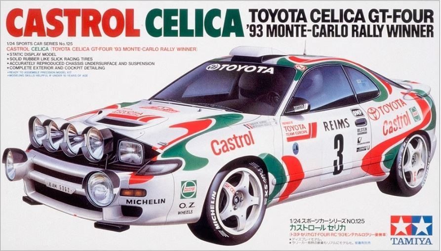 Castrol Celica Toyota Celica GT-Four '93 Monte-Carlo Rally Winner