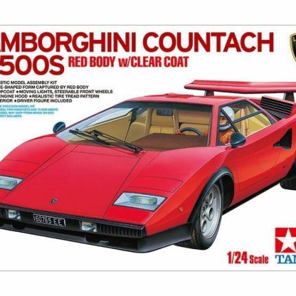 Lamborghini Countach LP500S Red Body w/Clear Coat