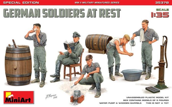German Soldiers at Rest Special Edition