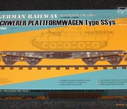 Schwerer Plattformwagen Type SSys German Railway