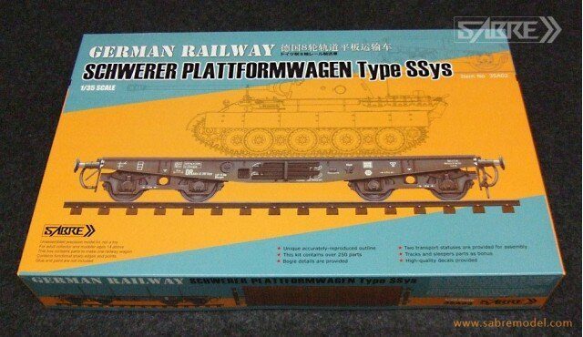 Schwerer Plattformwagen Type SSys German Railway