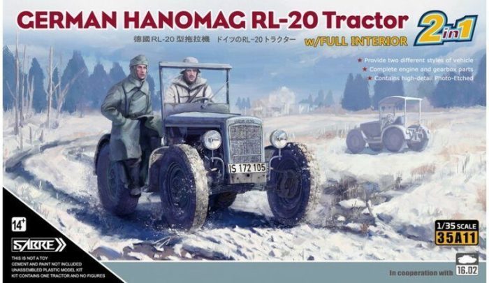 Hanomag RL-20 Tractor 2 in 1