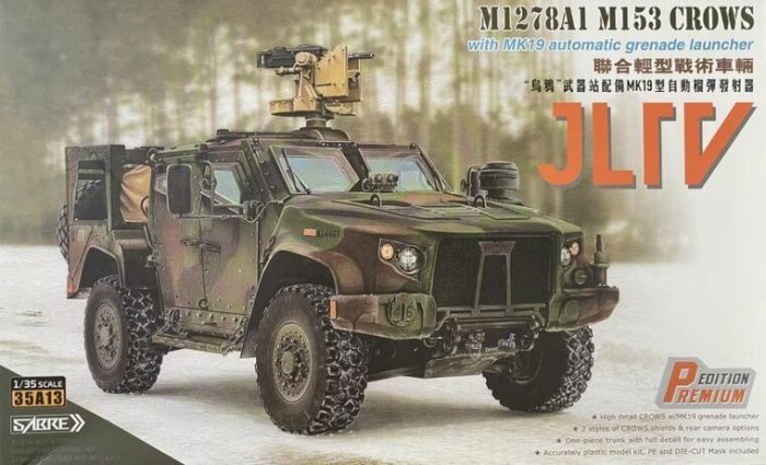 JLTV M1278A1 M153 CROWS with MK19 automatic grenade launcher Premium Edition