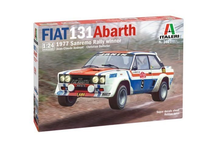 Fiat 131 Abarth 1977 Sanremo Rally winner