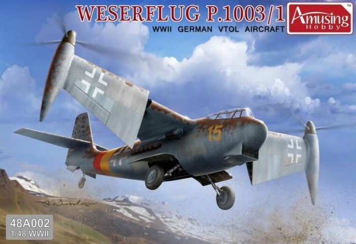 Weserflug P.1003/1 WWII German VTOL aircraft