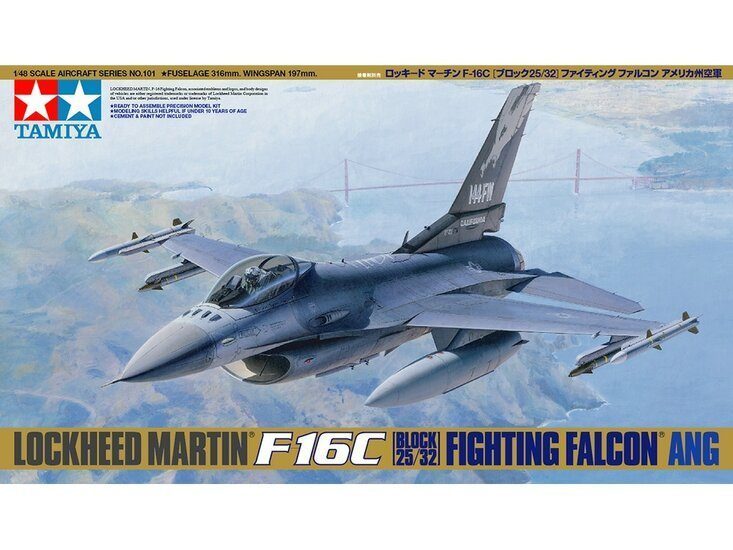 Lockheed Martin F-16C (Block 25/32) Fighting Falcon ANG