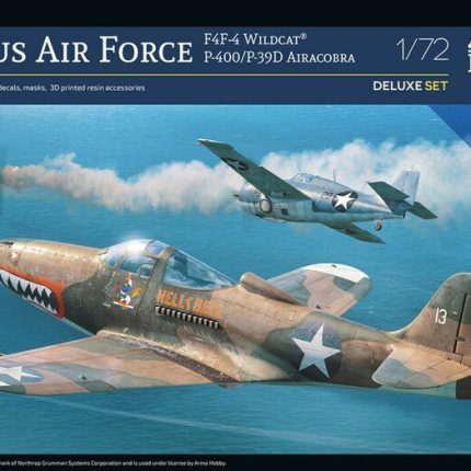 Cactus Air Force F4F-4 WildcatÂ® and P-400/P-39D Airacobra over Guadalcanal Deluxe Set