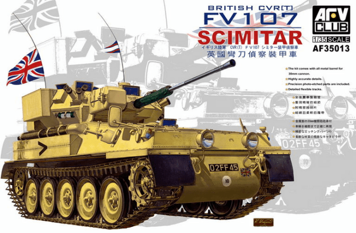 British CVR(T) FV107 Scimitar