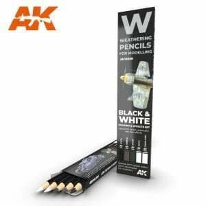 Weathering Pencils: Black & White