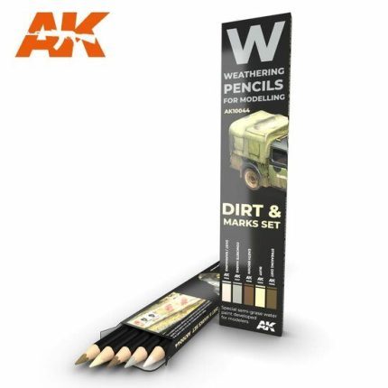 Weathering Pencils: Dirt & Marks