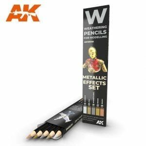 Weathering Pencils: Metallic