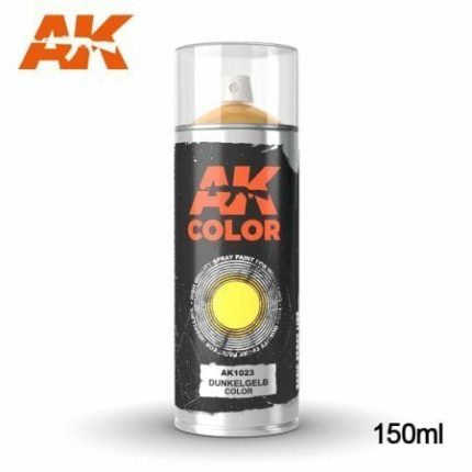 Dunkelgelb Color Spray 150ml