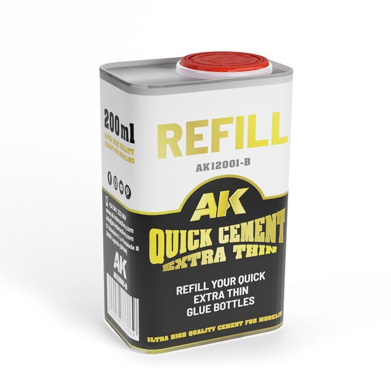 200 ML. REFILL – QUICK CEMENT EXTRA THIN