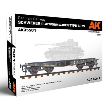 German Railway Schwerer Plattformwagen TYPE SSYS