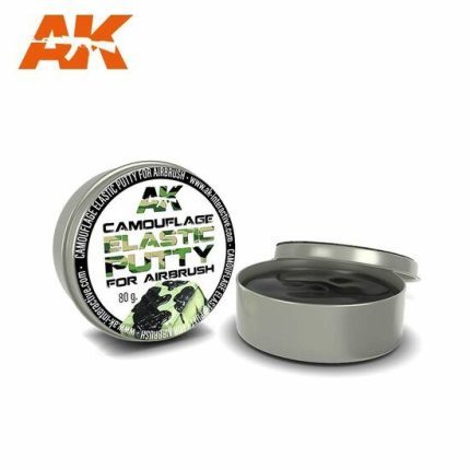 Camouflage Elastic Putty for Airbrush
