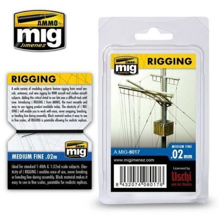 Rigging - Medium Fine 0.02mm For 1:48 and 1:32