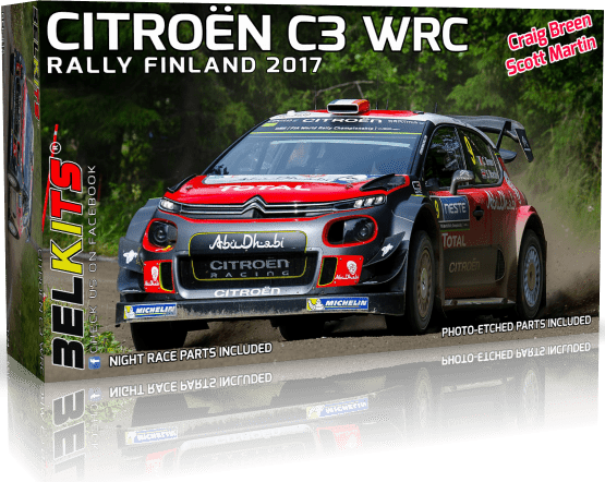 Citroën C3 WRC 2017 Rally Finland 2017
