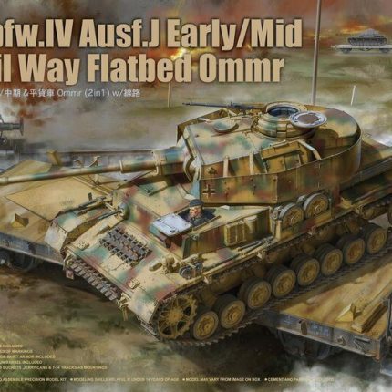 Pz.Kpfw.IV Ausf. J Early/Mid & Railway Flatbed Ommr Limited Edition