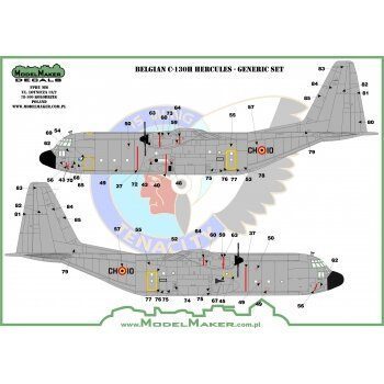 Belgian C-130H Hercules - Generic Set