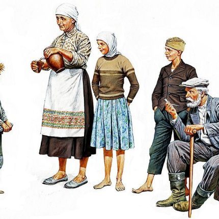 Eastern Region Peasants WW II Era