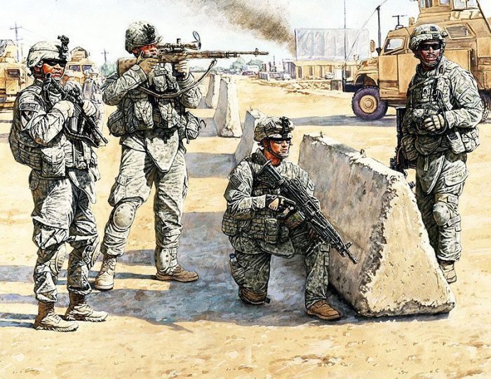 US Check Point in Iraq