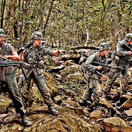 Jungle Patrol Vietnam War Series