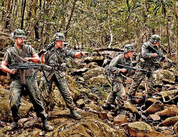 Jungle Patrol Vietnam War Series