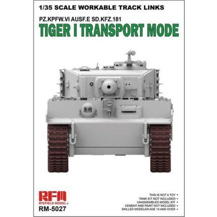 Workable Track Links Tiger I Transport Mode