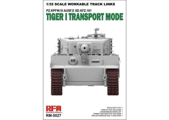 Workable Track Links Tiger I Transport Mode