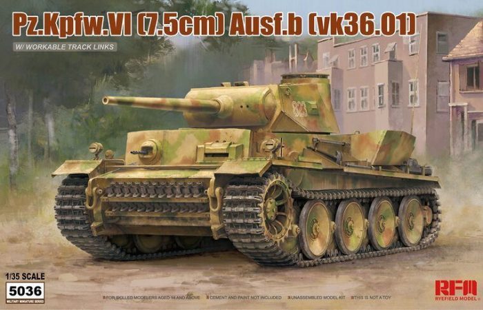 Pz.Kpfw. VI (7,5cm) Ausf. B (vk36.01)