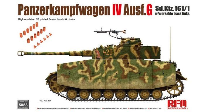 Panzerkampfwagen IV Ausf. G Sd.Kfz. 161/1 w/with workable track links