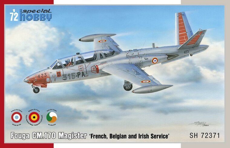 Fouga CM.170 Magister ÂFrench, Belgian and Irish ServiceÂ