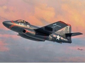 F3D-2 Skyknight over Korea