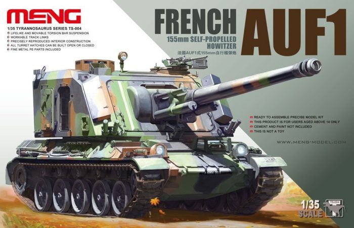 French AUF1 155mm Self-Propelled Howitzer (AMX-30B)