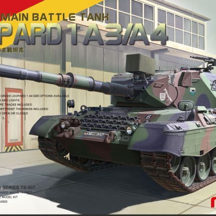 German Main Battle Tank Leopard 1 A3/A4