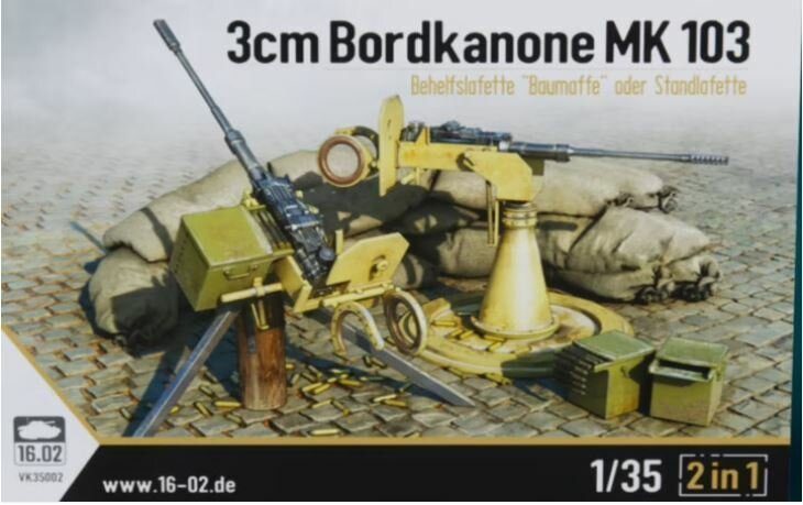 3cm Bordkanone MK 103 Behelfslafette