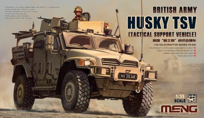 British Army HUSKY TSVÂ (Tactical Support Vehicle)