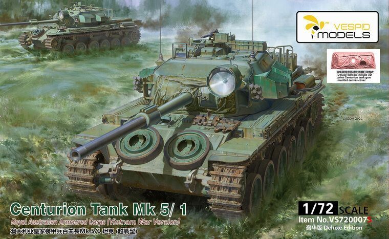 Centurion Tank Mk 5/ 1 Royal Australian Armoured Corps (Vietnam War Version) Deluxe edition