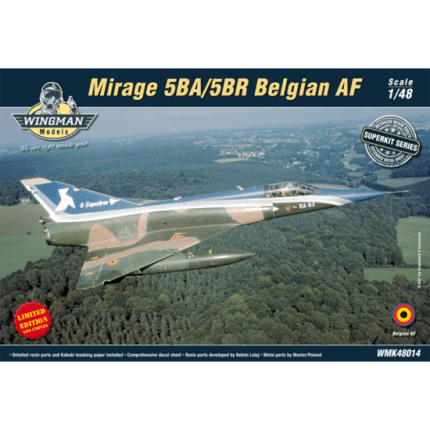 Mirage 5BA/5BR Belgian AF